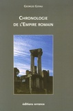 Georges Goyau - Chronologie de l'Empire romain.