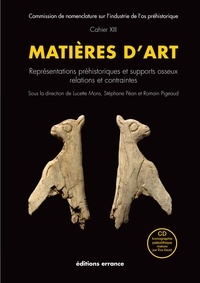 Lucette Mons et Stéphane Pean - Matières d'art - Représentations préhistoriques et supports osseux, relations et contraintes.