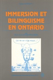 Marie-Claude Mosimann-Barbier - Immersion et bilinguisme en Ontario.
