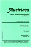  Auteurs divers - Austriaca N° 34 : Stefan Zweig.