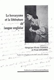 Nicole Terrien - Madame Bovary, le bovarysme et la littérature de langue anglaise.