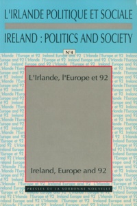Paul Brennan - L'Irlande, l'Europe et 1992.