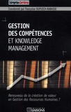 Françoise Dupuich-Rabasse et  Collectif - Gestion Des Competences Et Knowledge Management.