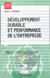 Didier Stephany - Développement durable et performance de l'entreprise - Bâtir l'entreprise DD.