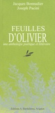 Jacques Bonnadier et Joseph Pacini - Feuilles d'olivier - Une anthologie poétique et littéraire.