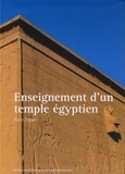 Pierre Zignani - Enseignement d'un temple égyptien - Conception architectonique du temple d'Hathor à Dendara.
