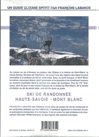 Ski de randonnée Haute-Savoie-Mont-Blanc. 170 itinéraires de ski-alpinisme