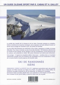 Ski de randonnée Isère. Chartreuse, Vercors, Dévoluy, Beaumont, Taillefer, Belledonne, Grandes Rousses, Ecrins