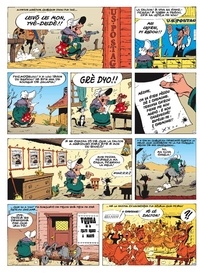Les Aventures de Lucky Luke d'après Morris  Maryô Donbin Pèdu. Edition en bressan