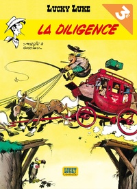  Morris et René Goscinny - Les Aventures de Lucky Luke d'après Morris Tome 1 : La diligence.