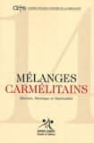 Patrick Sbalchiero - Mélanges carmélitains N° 14/2011 : .