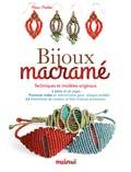 Diana Crialesi - Bijoux en macramé - Techniques et modèles originaux. Contient 1 livre, 1 planche à macramé et 1600 perles.