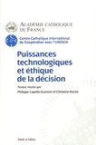  Académie Catholique de France - Puissances technologiques et éthique de la décision.