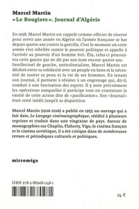 "Le Bougiote". Journal d'Algérie (août 1958 - juillet 1959)
