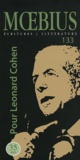 Kateri Lemmens et Charles Quimper - Moebius N° 133, Avril 2012 : Pour Leonard Cohen.