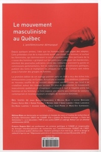 Le mouvement masculiniste au Québec. L'antiféminisme démasqué