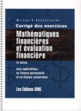 Wilson O'Shaughnessy - Mathématiques financières et évaluation financière - Corrigé des exercices.