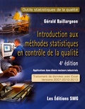 Gérald Baillargeon - Introduction aux méthodes statistiques en contrôle de la qualité - Outils statistiques de la qualité. 1 Cédérom