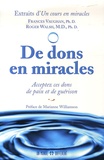 Frances Vaughan et Roger Walsh - De dons en miracles - Acceptez ces dons de paix et guérison.