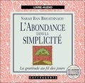 Sarah Ban Breathnach - L'abondance dans la simplicité. 2 CD audio