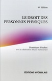 Dominique Goubau - Le droit des personnes physiques.
