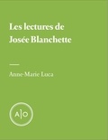 Anne-Marie Luca - Les lectures de Josée Blanchette.