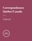 Nicholas Pereira et Laurence Butet-Roch - Correspondances Québec/Canada.