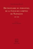 Nicole Herrmann Mascard - Dictionnaire du personnel de la Cour des comptes de Napoléon (1807-1808).