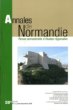 Jean-Jacques Bertaux - Annales de Normandie 59e année N° 2, Juil : .