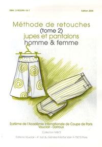 J-P Vauclair - Méthode de retouches - Tome 2, Jupes et pantalons homme & femme.