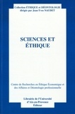 Jean-Yves Naudet - Sciences et éthique.