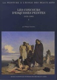 Philippe Grunchec - Les concours d'esquisses peintes, 1816-1863 - Pack en 2 volumes : Tome 1, Catalogue ; Tome 2, Pièces d'archives et oeuvres documentées.