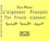 Samir Mégally - L'Alphabet Français - Edition français-anglais-arabe.