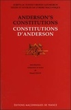 Daniel Ligou - Constitutions d'Anderson - 1723.