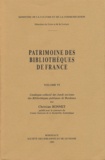 Christian Bonnet - Patrimoine des bibliothèques de France - Volume 6, Catalogue collectif des fonds occitans des Bibliothèques publiques de Bordeaux.