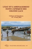  Collectif - L'Eau Et L'Amenagement Dans L'Afrique Des Grands Lacs.