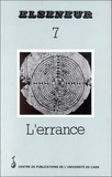 Pierre Barbéris - Elseneur N° 7 : L'ERRANCE.