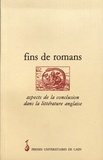 René Gallet et Hédi Ben Abbes - Fins de romans - Aspects de la conclusion dans la littérature anglaise.