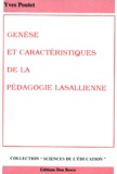 Yves Poutet - Genèse et caractéristiques de la pédagogie lasallienne.