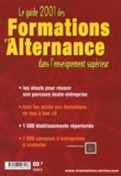  Collectif - Le Guide 2001 Des Formations En Alternance Dans L'Enseignement Superieur.