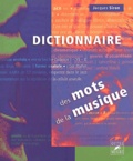 Jacques Siron - Dictionnaire des mots de la musique.