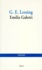 Gotthold Ephraim Lessing - Emilia Galotti - Tragédie en cinq actes.