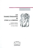  Ibycos - Les tendres épigrammes de Cydno la lesbienne.