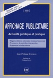 Jean-Philippe Strebler - Affichage publicitaire - Actualité juridique et pratique.