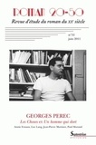 Florence de Chalonge et Christelle Reggiani - Roman 20-50 N° 51, Juin 2011 : Les Choses et Un Homme qui dort de Georges Perec.