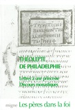  Théolepte de Philadelphie - Lettres et discours monastiques.