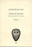  Jacopone Da Todi - Chants de pauvreté.