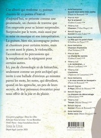 Chansons de poètes. 15 poèmes chantés de Pierre de Ronsard et Louise Labé à Victor Hugo, Paul Verlaine et Gaston Couté  avec 1 CD audio
