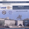 Marie-Noëlle Pons - Cristal 5 - Cristallisation et précipitation industrielles, Lyon, 22 et 23 mai 2008 - CD-ROM.