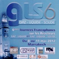  INPT - GLS6 - 6e Journées francophones sur les réacteurs gaz-liquide et gaz-liquide-solide, Marrackech du 8 au 11 mai 2012.